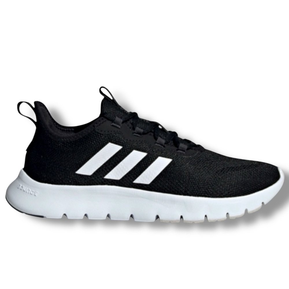 Adidas Nario Move Women’s Running Shoes Size 9 Black White GZ9050